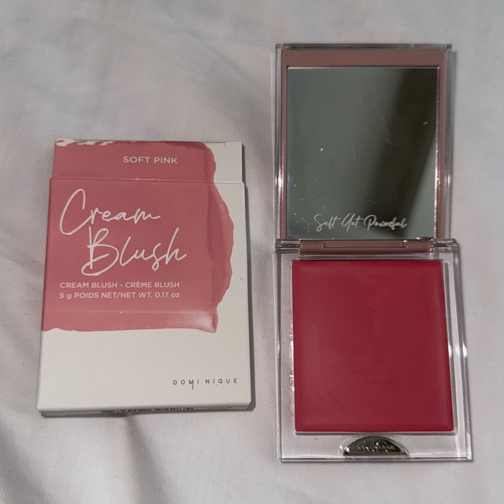 Dominique Cosmetics - Cream Blush, Soft Pink